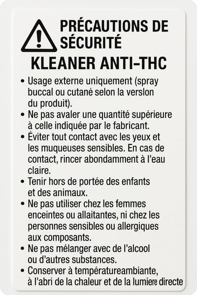 Générique Kleaner anti THC (crumble pomme)