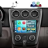 [4+128G] NHOPEEW Car Radio for Mazda CX7 CX 7 CX-7 2008-2015, 9 Inch HD Incell Touchscreen Car Stereo with Wireless Carplay and Android Auto, GPS Navigation, 5G WiFi, EQ Audio, SWC + AHD Backup Camera