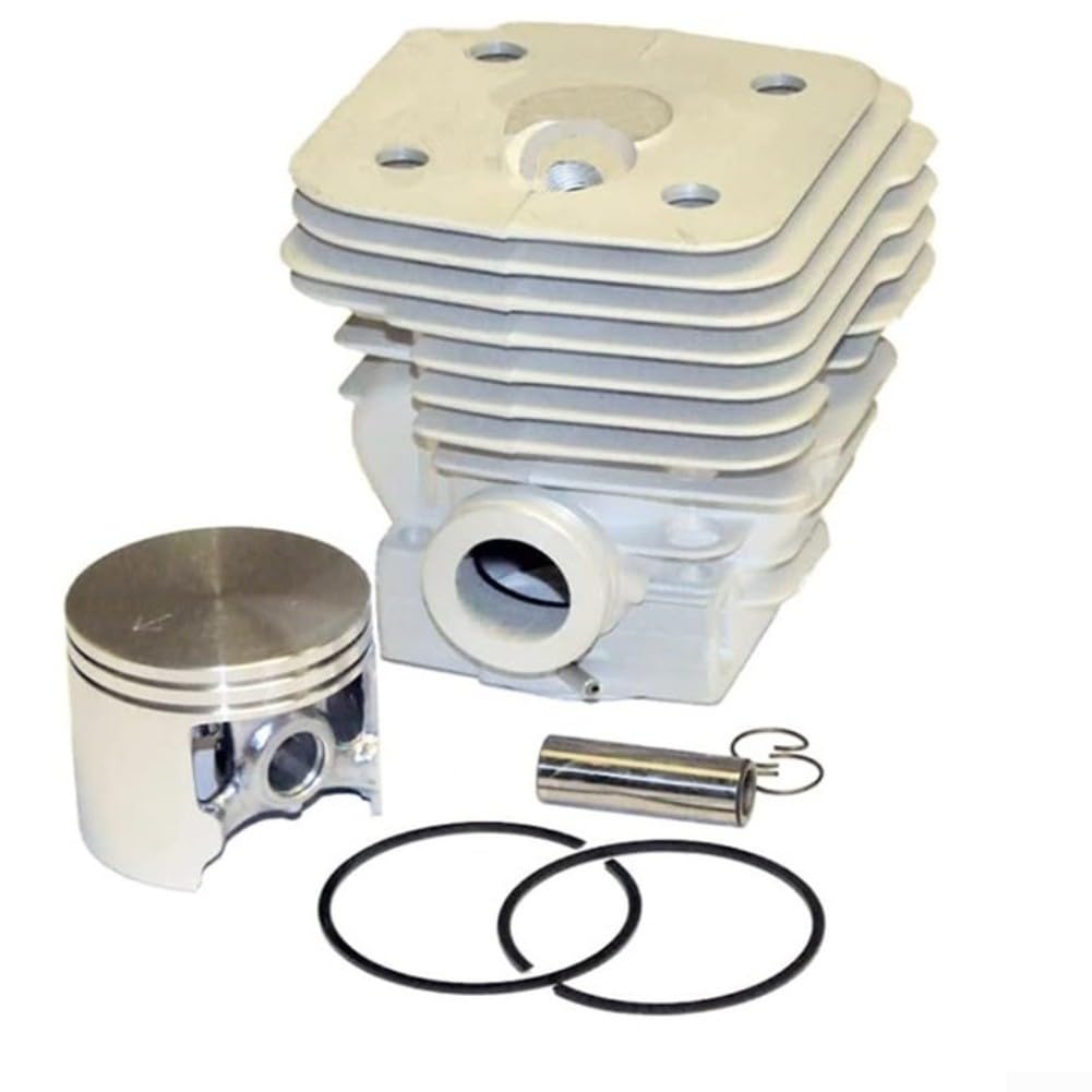 Cilindro de 56 mm para reparar pérdida de potencia en motosierra 395 y solucionar fallos de motor