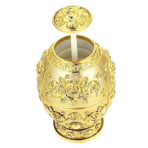 OFFSCH Automatic Toothpick Dispenser Elegant Engraved Toothpick Holder for Home Office Restaurant and Cafe Stylish Design present for Special Occasions