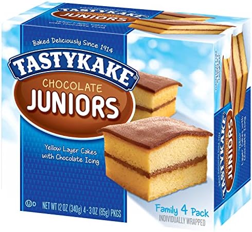 Tastykake, Juniors Chocolate MP Comm Snack Cake, 12 oz