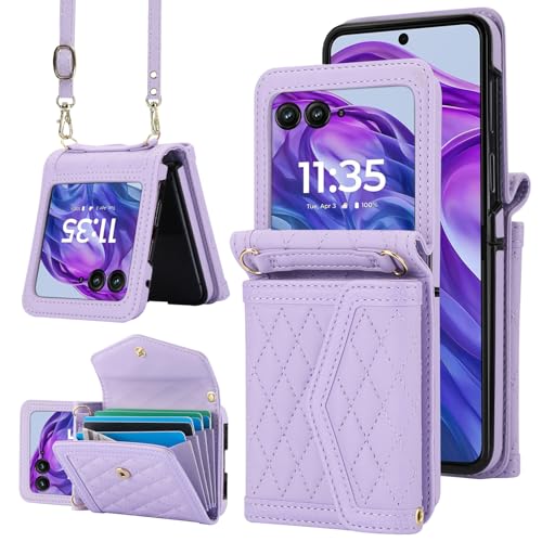 Coque Moto Razr 60 Asuwish violette antichoc pour smartphone
