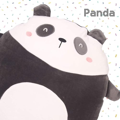 Vista 52 de Almohada de peluche suave para niños, regalo para cumpleaños, San Valentín, Navidad., Ballena, Azul (Sky Blue) Ballena,Panda Negro,Dinosaurio