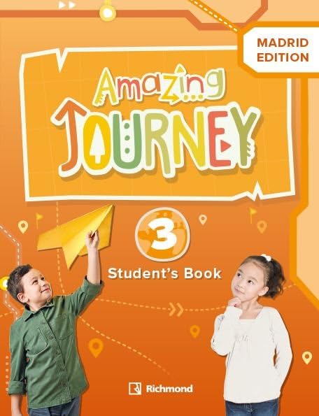 Portada de Amazing Journey 3º Educacion Primaria Studentss Book
