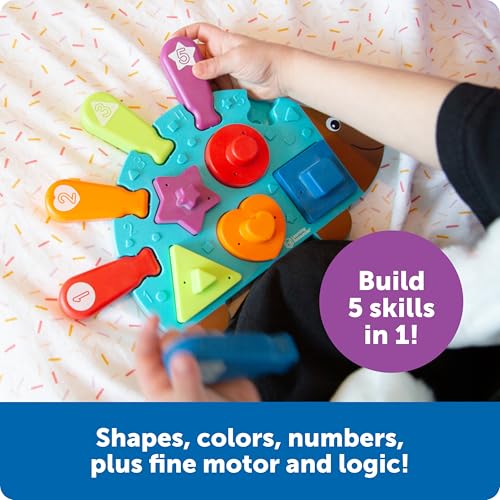 Image of Learning Resources Spike the Fine Motor Hedgehog Puzzle Playmate