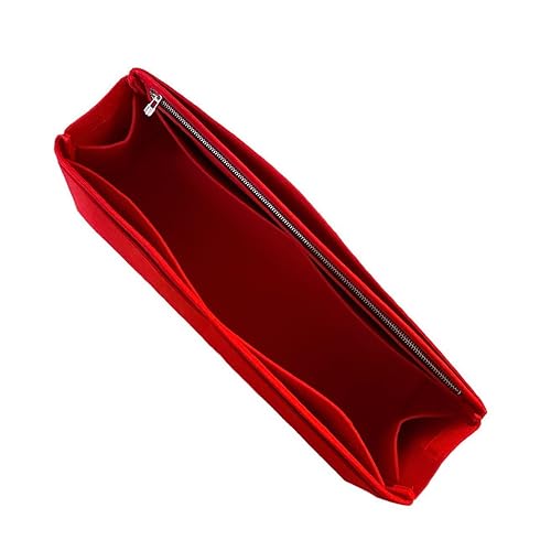 Miniatura 6 de Purse Organizer for Odeon Bag, Lv Odeon PM Purse Organizer, Bag Organizer for Lv Odeon MM, Handmade 2mm Premium Felt Snug Sturdy Gold Zipper (For