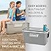 Coleman Classic Series Insulated Portable Cooler, Leak-Resistant Outdoor Hard Cooler Keeps Ice up to 5 Days, 70-Quart