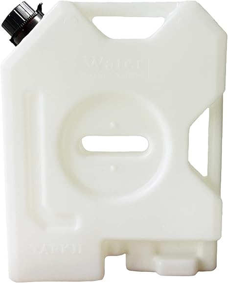 2-Gallon Portable Water Tank, White Water Can for Vehicles (1