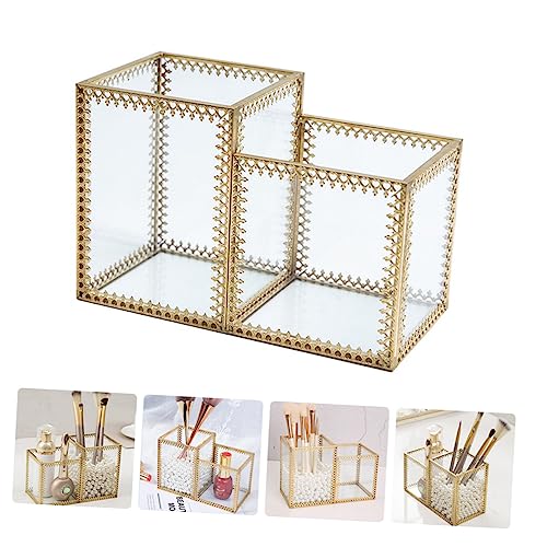 Rangement pour pinceaux de maquillage LIFKOME et pot à petits objets de bureau - 5