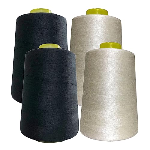 Fil de couture robuste 4 bobines pour éviter les cassures - 2