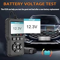 PUBIBD OBD2 Auto Diagnosegerät für PKW für Citroen DS3/DS3 Racing/DS3 Cabrio/DS4/DS5/DS6/DS7 Crossback, Schneller Fehlercode-Scanner mit Live-Daten, Motor- & Emissionsprüfung,A – Ansicht 6
