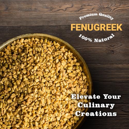 NatureMills Premium Fenugreek Seeds – Whole Spice (200g)