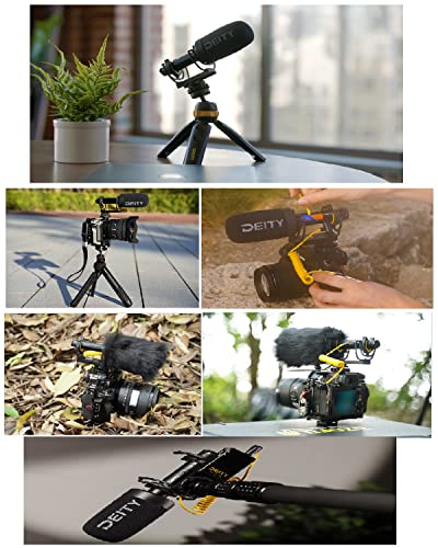 Image of Deity Microphone V-Mic D4,Professional External Camera Video Microphones,Shotgun Mic with Shock Mount Supports USB-C Digital Output for PCs for Cameras Recorders Smartphones Laptops and Tablets