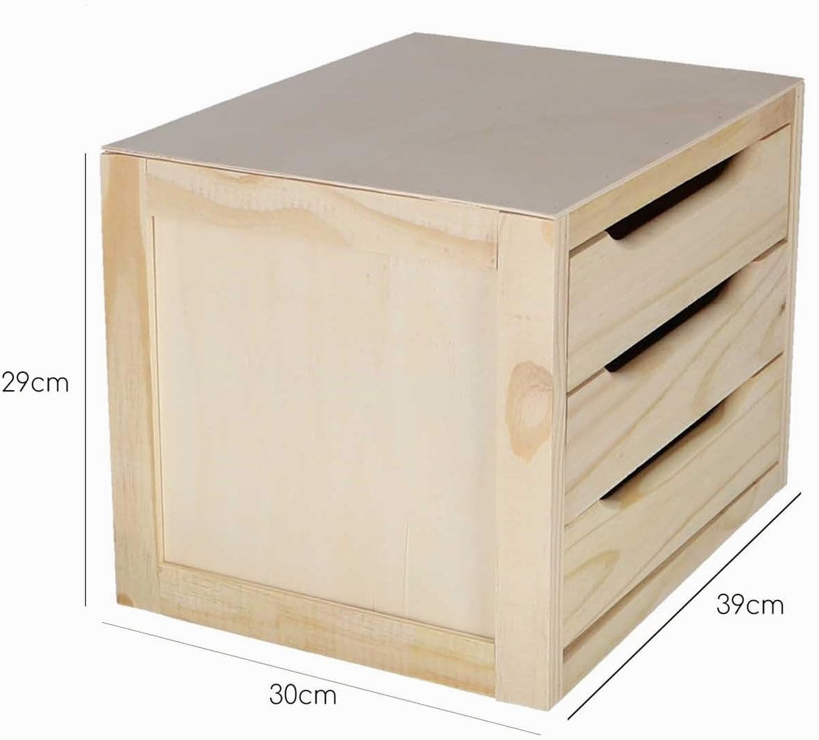 WELL HOME MOBILIARIO & DECORACIÓN Cassettiera, 39x30x29,5