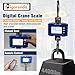 Bigorenda Digital Hanging Scale,4410LB/2000KG Digital Crane Scale,High Precision Heavy Duty Industrial Crane Scale LCD Backlight Remote Control,Unit Change/Data Hold/Tare/Zero,for Fishing,Deer,Factory