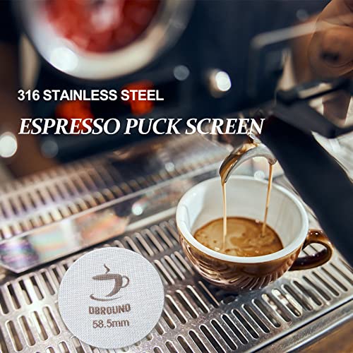 49Mm Coffee Portafilter Puck Screen - Espresso Screen, Reusable Coffee Filter Replacement, 1.7Mm Lower Shower Contact Plate Screen, Perfect Mesh Espresso Distribution Tool For Breville Coffee Machine #TOP3