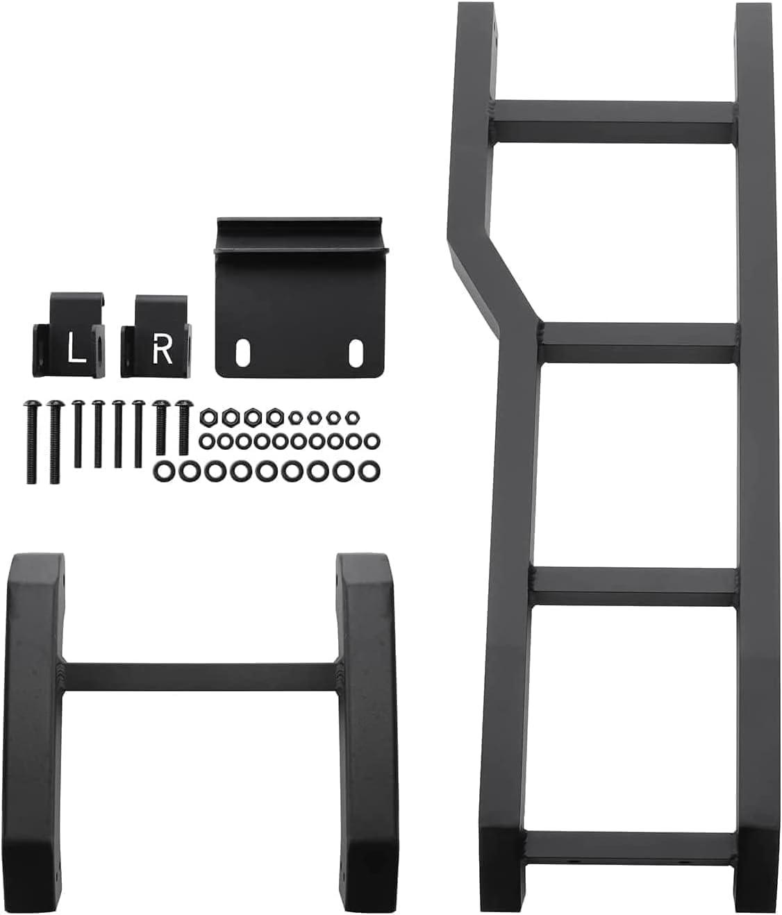 Escalade D'échelle Hayon de Voiture pour Ford Ranger 2007-2022 2023 2024, Échelle en Alliage Porte Queue Coffre de Voiture Échelle Arrière De Hayon
