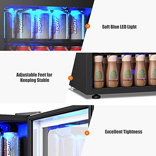 Costway 62Can Beverage Refrigerator [Extensive Review] Indepth