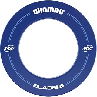 WINMAU PDC Dartboard Surround - offizielles PDC Design, robuster Schutzring/Wandprotektor für Dartscheibe, langlebiges Dart Surround Zubehör/Backboard, mehrere Designs & Farben für Einsteiger & Profis