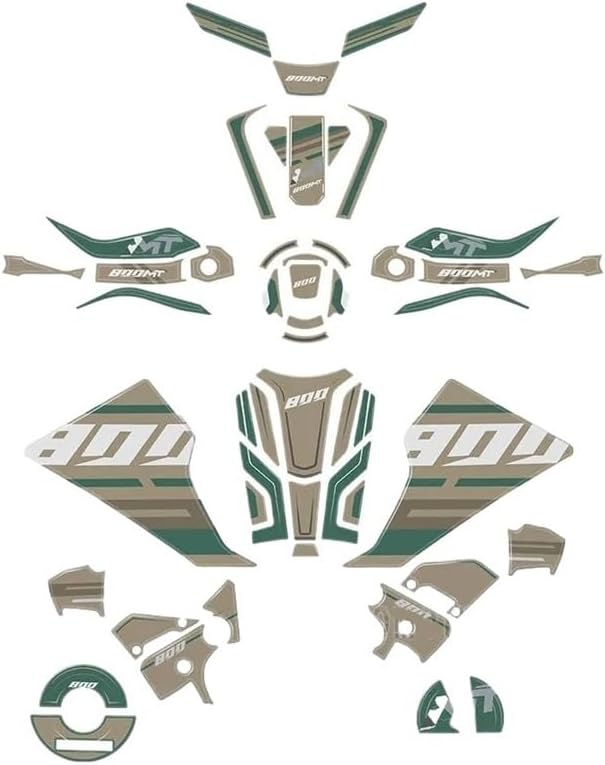 Tank Traction Pad Motorcycle Epoxy Sticker Protection Kit for 800 MT for Explore 2022-2023-2024 Tank Mat Stickers