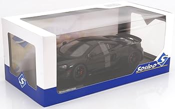 McLaren 600LT ミニカー 1/18 マクラーレン　ソリド Amazon | solido 1/18 McLaren 600LT 2018 ブラック マクラーレン