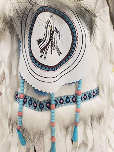 Duyoku 16" Collectible Native American (Indian) Porcelain Doll (Zihna) #TOP2