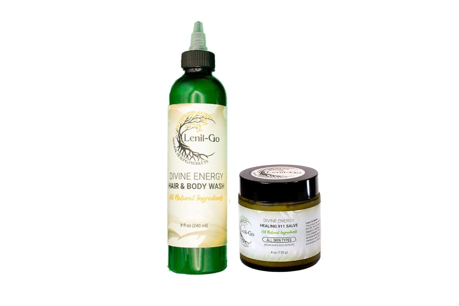 Divine Energy Hair & Body Wash 8.oz