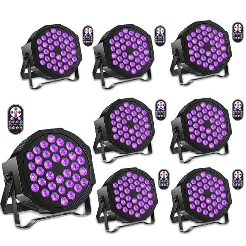Projecteur UV LED PAR 36W 395-400nm à haute intensité pour des effets fluorescents saisissants