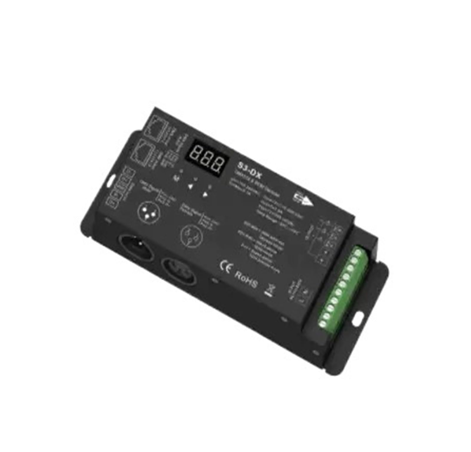 Bande lumineuse LED RGB animée par le décodeur DMX512 S3-DX pour l'ambiance de salle