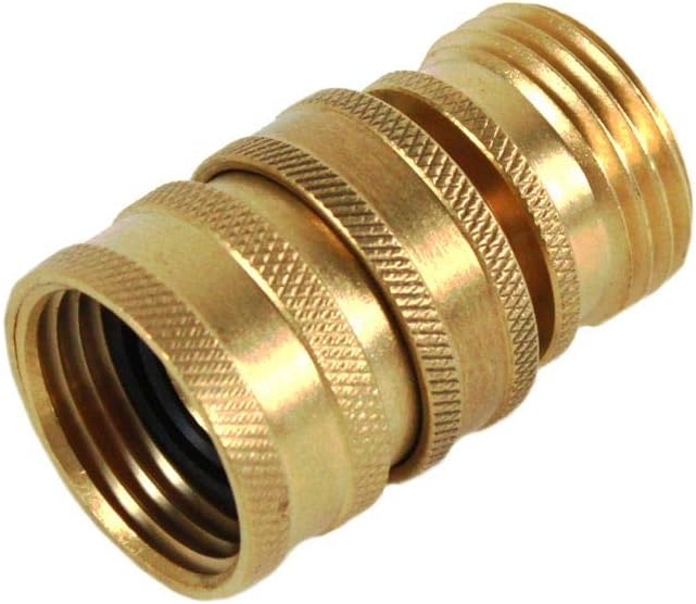 Briggs & Stratton 7175187GS Pressure Washer Garden Hose Quick-Connect Kit, Brass