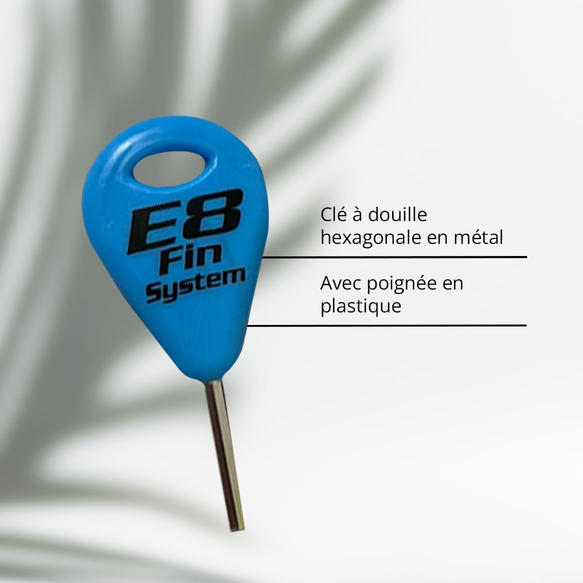 Clé à Ailettes De Surf + Vis Inox - Compatible FCS, Future & E8 - Pour Quilles Quad Ou Twin