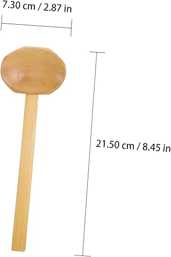 Miniatura 3 de Cuchara de olla caliente, cuchara de cocina, cuchara de sopa, cuchara de mango largo, cucharón de sopa de madera, cucharón de restaurante, cuchara