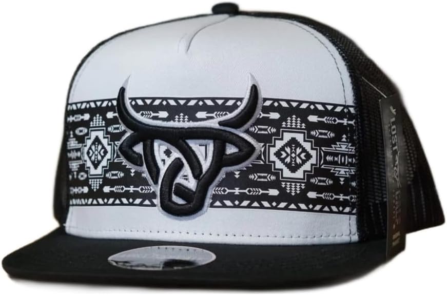 Lost Calf Shima White Black Flat