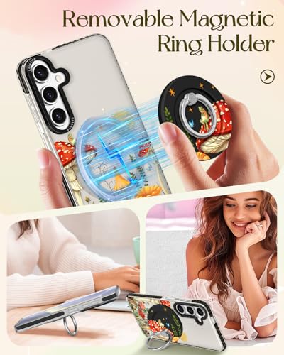 Coque Samsung A35 5G Lotadilo compatible Magsafe design papillon - 4
