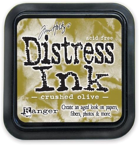 Distress Ink Pad-Crushed Olive
