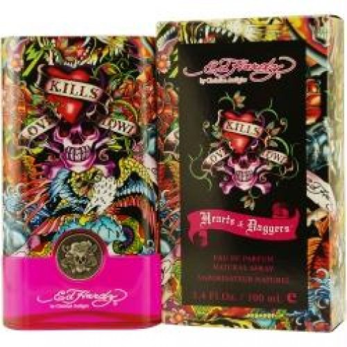 Ed Hardy Hearts & Daggers by Christian Audigier for Women 3.4 oz Eau de Parfum EDP Spray
