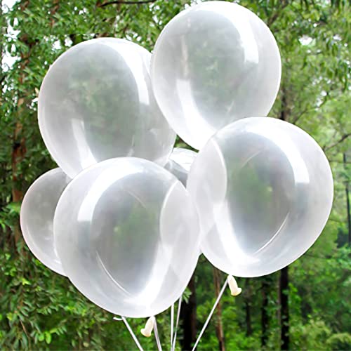 30Pcs Clear Balloons 18 Inch Big Clear Balloons Latex Giant Clear Balloon Jumbo Thick Balloons For Photo Shoot Birthday Wedding Party Festival Decorations #TOP2
