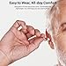 Hearing Aids, Rechargeable Hearing Aids for Seniors, OTC Hearing Aids with Intelligent Noise Reduction, No Whistling Digital Hearing Aids, Invisible in-Ear Hearing Aids with Charging Case