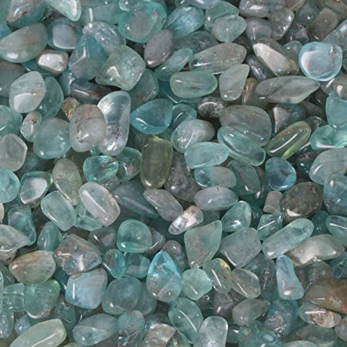 Image of 100 grams Small Tumbled Chips Polished Crushed Stone Crystal Healing Embellishments