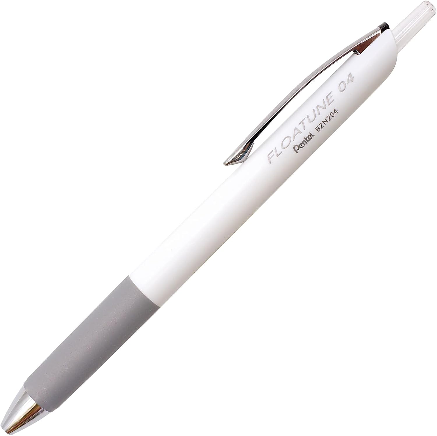 Pentel BZN204-A FLOATUNE Permanent Ballpoint Pen, 0.4mm, Black