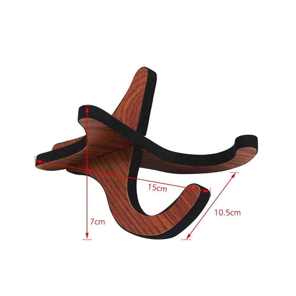 Soporte De Guitarra Soporte Universal De Madera Para Guitarra Thicken Plywood X-Frame Style Instrumento De Cuerda Portátil Para Múltiples Guitarras, Soporte Para Bajo