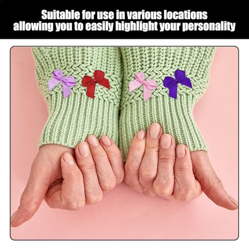 200 Stücke Feste Farbbögen Und 100 Stück Goldschneidige Bögen, Mini-Bögen, Dekorative Bögen Von Kleidungsstücken, Handgefertigtes Diy-Accessoires.