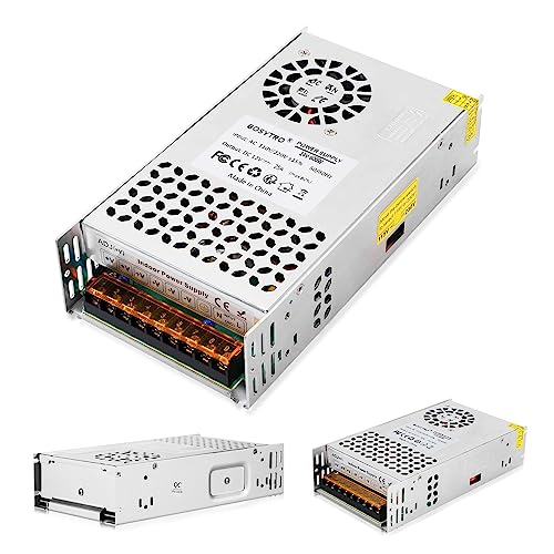 Image of 24V 25A 600W DC Switching Power Supply, AC 110v to 24v Converter (SMPS), 24 Volt Power Supply for LED Strip Light, CCTV Camera Security System,3D Printer