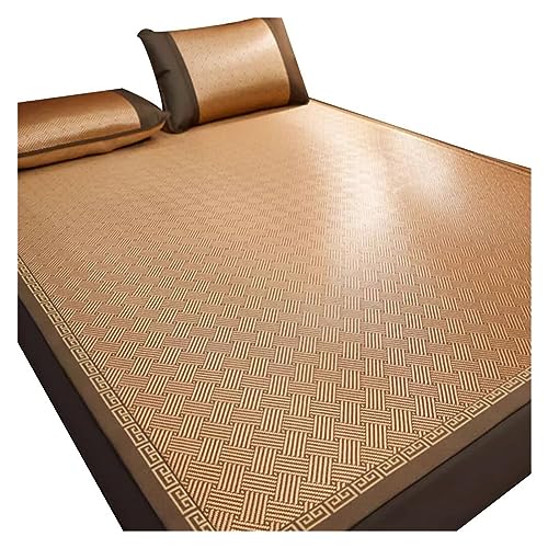 CHUNXVLI Alfombrilla De Enfriamiento Colchoneta para Dormir De Verano, Plegable Ratán, Suave Y Transpirable, para Cama para Dormitorio(1.5 * 2M/59 * 78in)