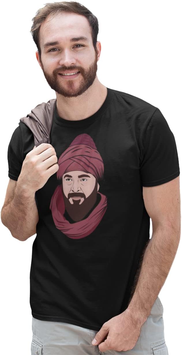 Aayansh CREATION Ertugrul gazi - Black - The Ertugrul Ghazi - 100% Cotton t-Shirt for Men with Soft Feel and a Stylish Cut