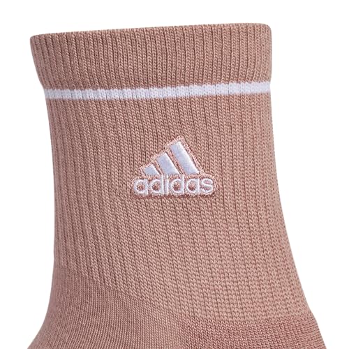 adidas Women's Cushioned Sport High Quarter Socks (3-Pair) Above The Ankle Height with Arch Compression for a Secure Fit3