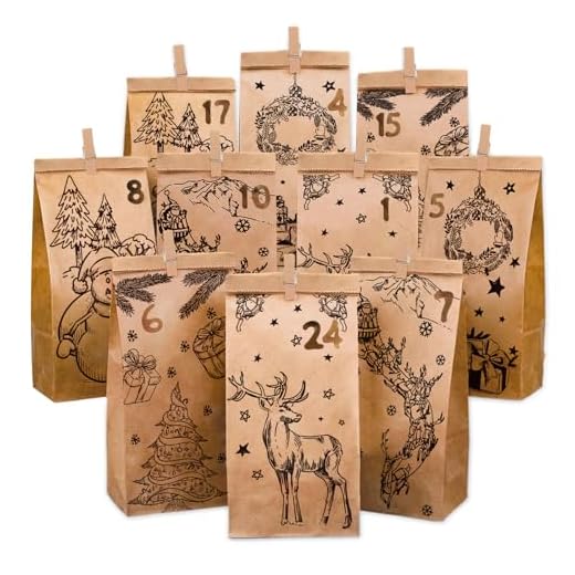 Calendario de Adviento para Rellenar, 2025 Calendario Adviento Personalizado, 24 Calendarios Adviento Diy para Niños y Adultos