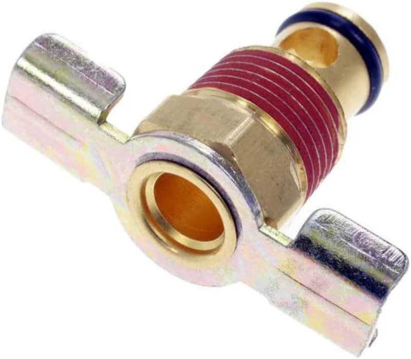 KarParts360 For Geo Tracker 1990 Radiator Drain Petcock | Brass Material | 1.27 Inches Tube Length | 1.52 Inches Overall Width | Replacement For 118536, B8Q8115-A