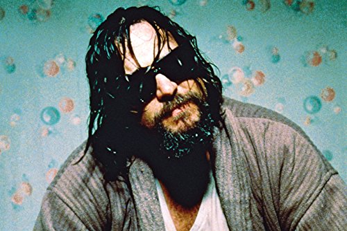 Erthstore 11x17 inch Wall Poster of Jeff Bridges Iconic as The Dude in Dark Sunglasses The Big Lebowski Movie Poster