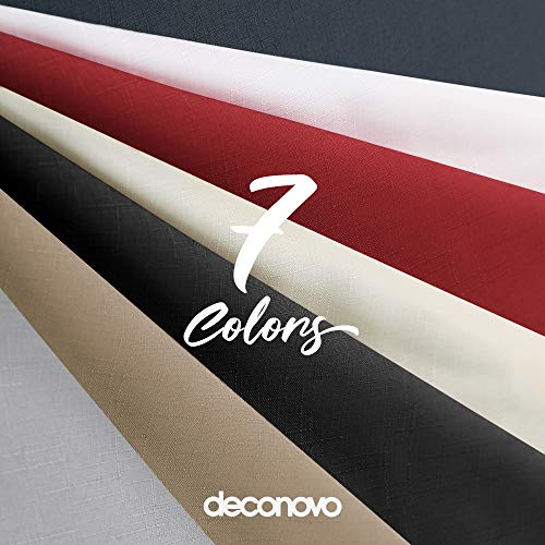 Deconovo Tovaglia Impermeabile per Cucina Tinta